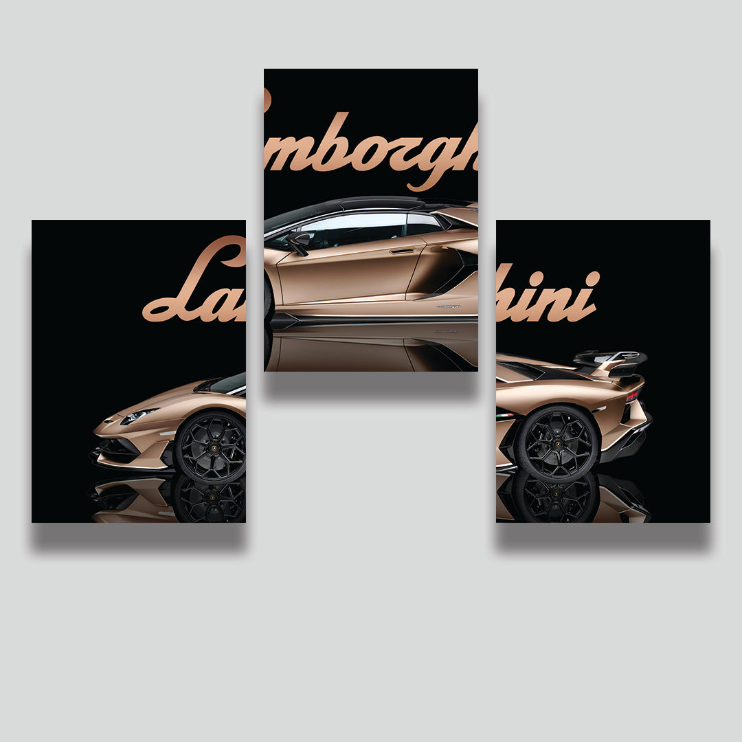 Lamborghini Wall Poster Pack of 3