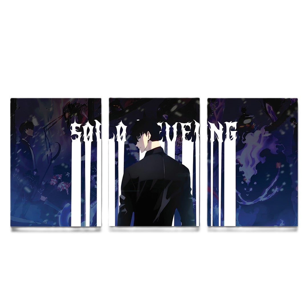 Solo Leveling  Pack Of 3 Wall Poster
