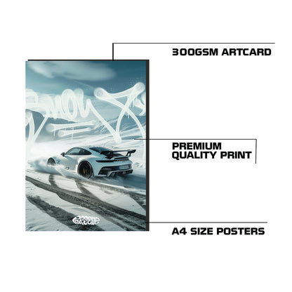 Aesthetic Car Wall Poster