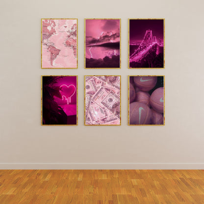 Pink Aesthetic Wall Poster