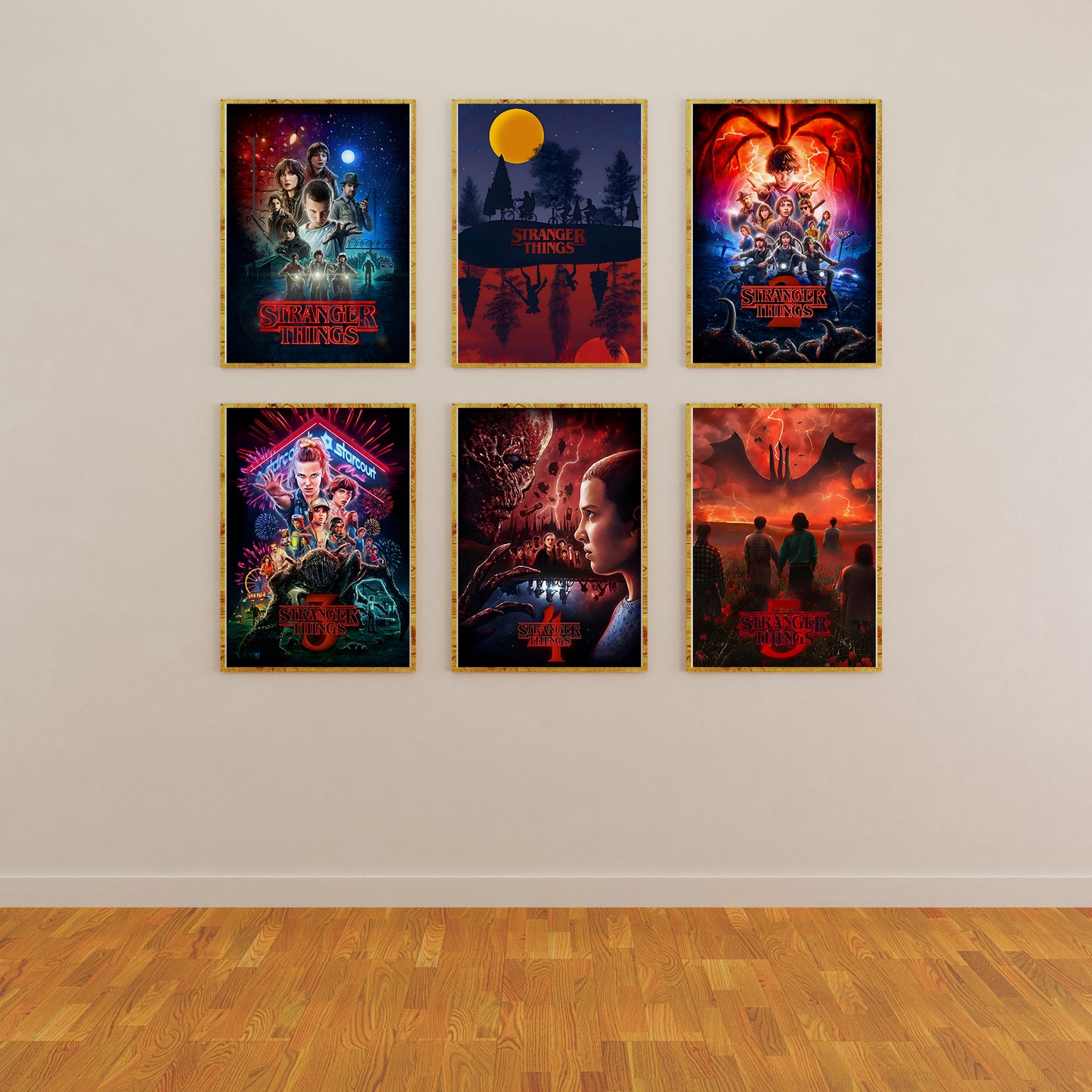 stranger things Aesthetic Wall Poster