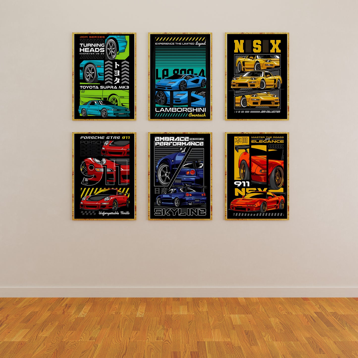 Aesthetic JDM Car Wall Poster