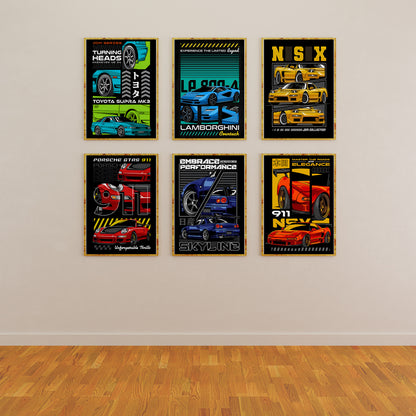 Aesthetic JDM Car Wall Poster