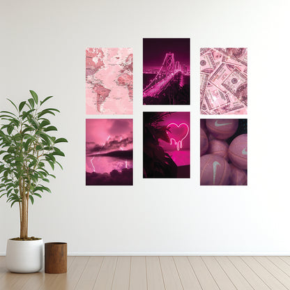 Pink Aesthetic Wall Poster