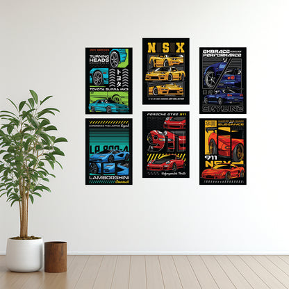 Aesthetic JDM Car Wall Poster