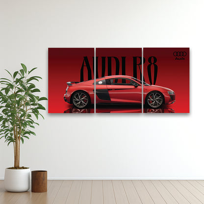 R8 Wall Poster Pack of 3