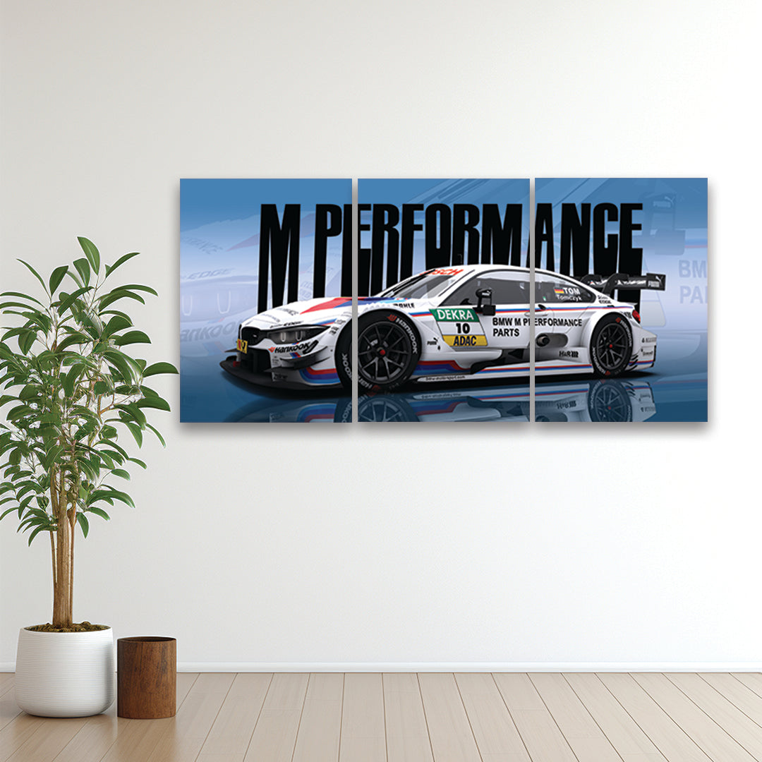 BMW M4 Wall Poster Pack of 3