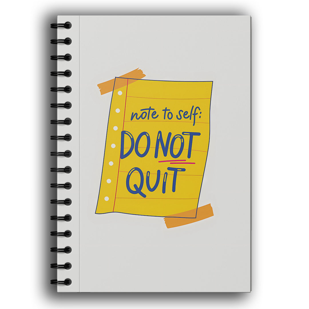 Do not quit