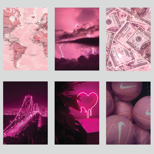 Pink Aesthetic Wall Poster