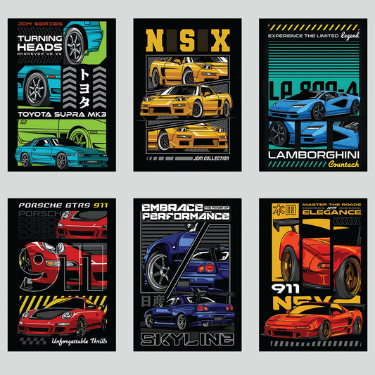 Aesthetic JDM Car Wall Poster