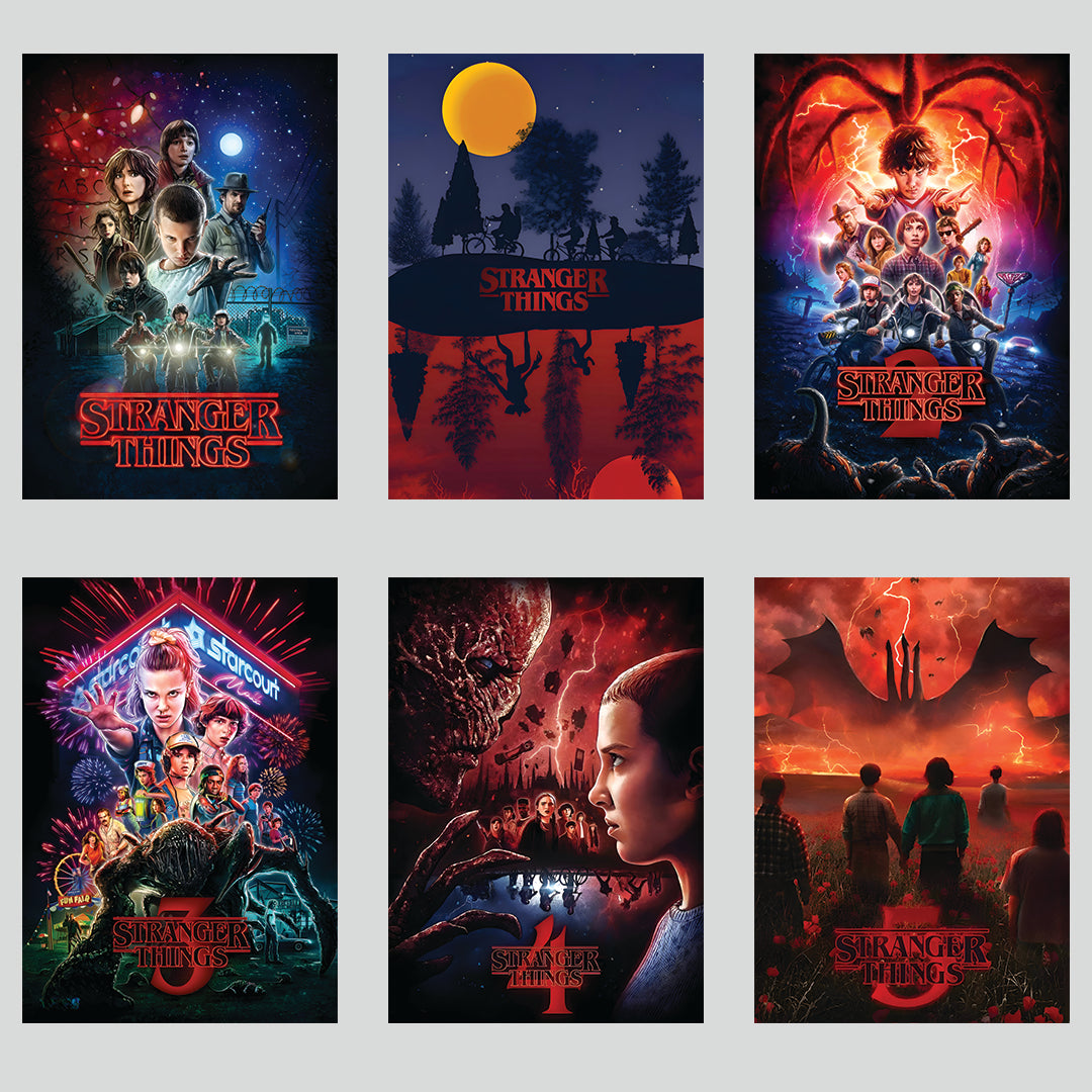 stranger things Aesthetic Wall Poster