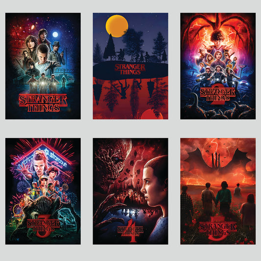 stranger things Aesthetic Wall Poster