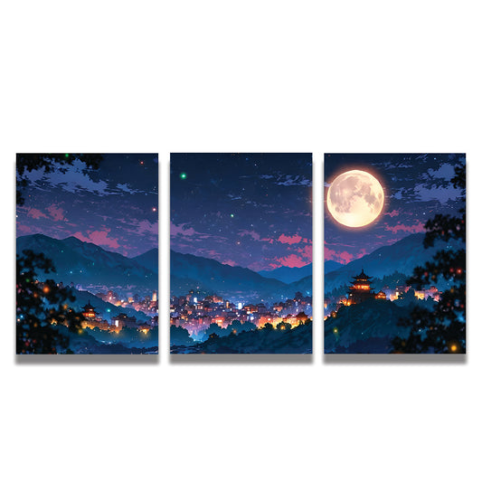 Night City Moonlight Pack Of 3