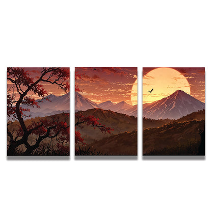 SunSet Poster Pack of 3