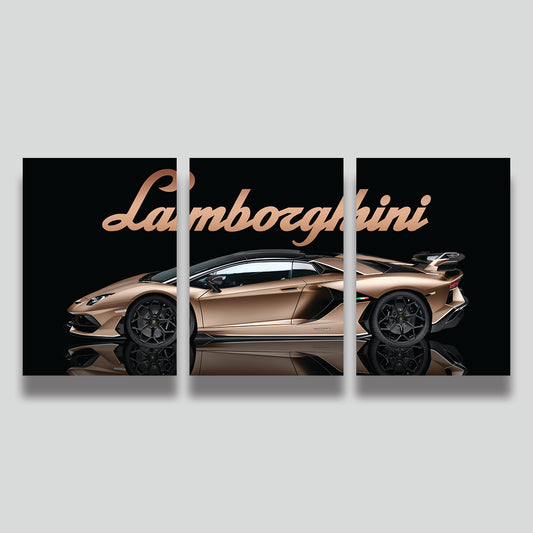 Lamborghini Wall Poster Pack of 3